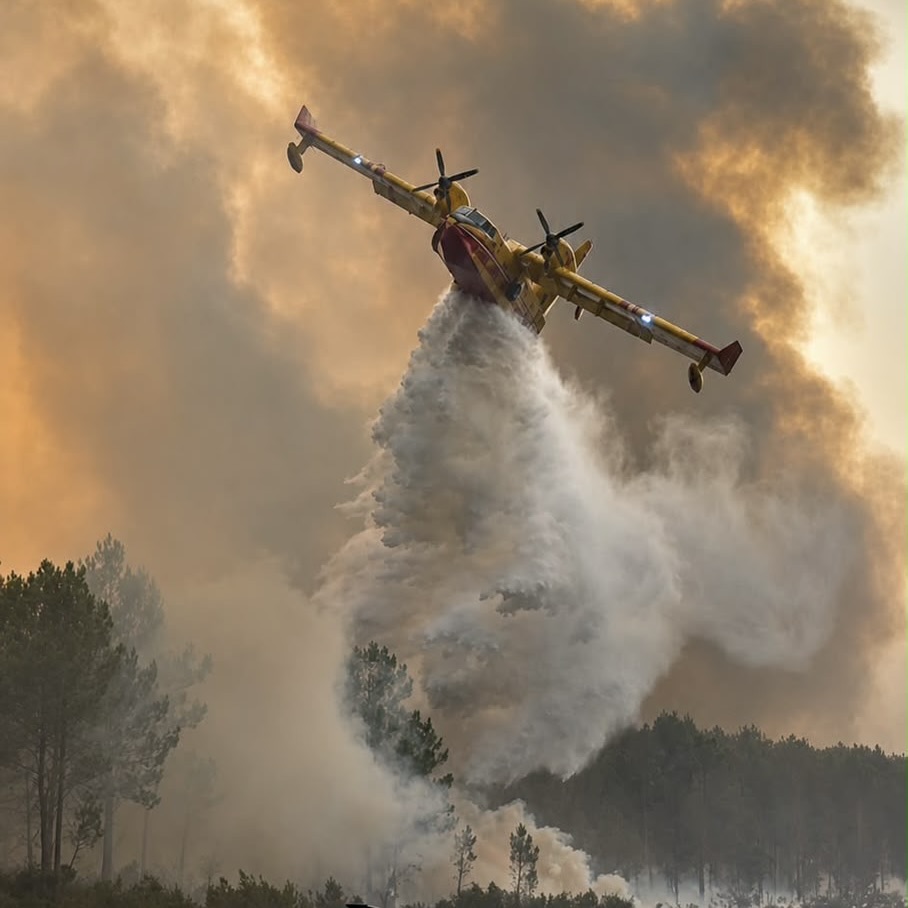 Feu de forêt Gironde 2026